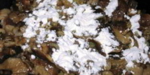 маринованные опята в сметане