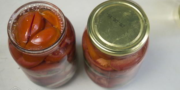 маринованные помидоры дольками