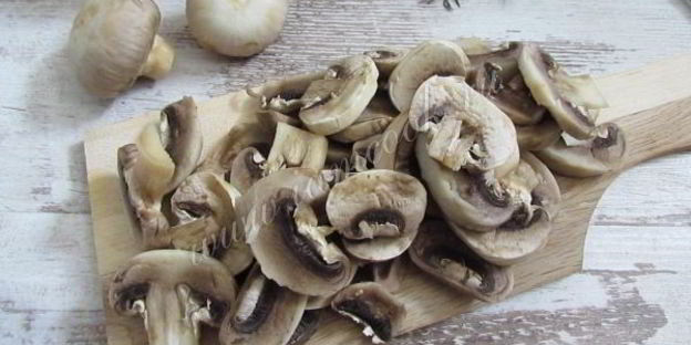 маринованные шампиньоны со сладким перцем