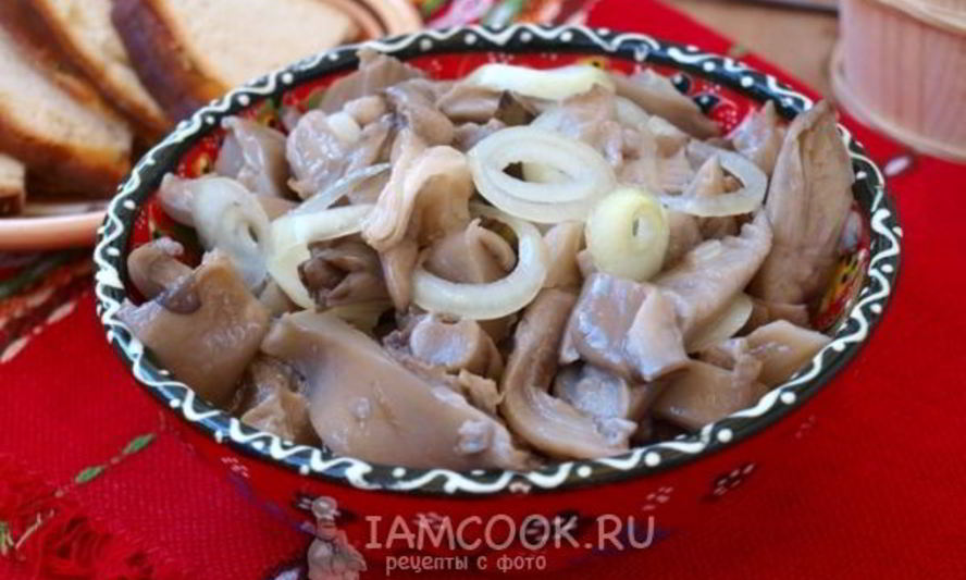 Рецепт маринованных вешенок