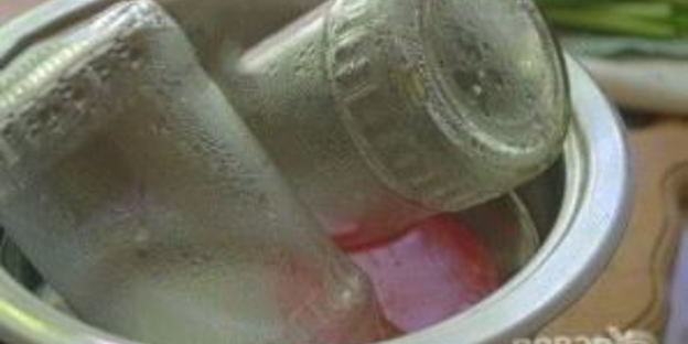 молодой чеснок маринованный