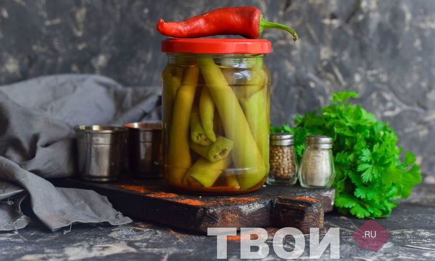 Рецепт острого маринованного перца на зиму