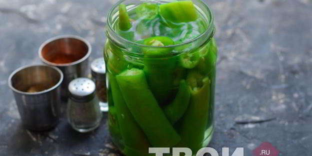 острый маринованный перец на зиму