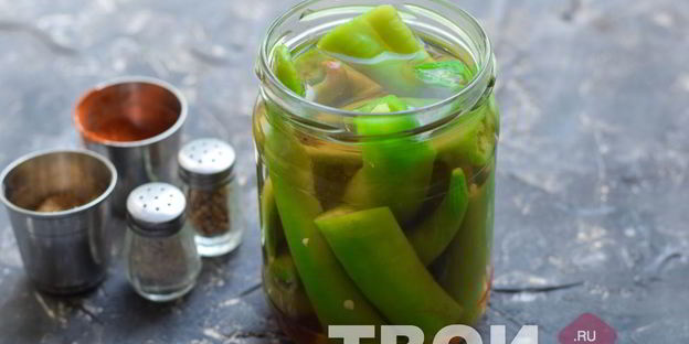 острый маринованный перец на зиму