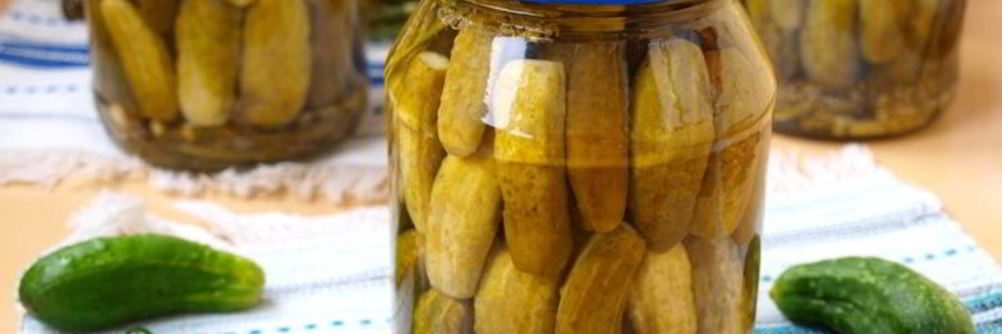 Сладкие маринованные огурчики