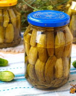 Сладкие маринованные огурчики