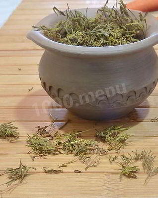 Морковная ботва на зиму