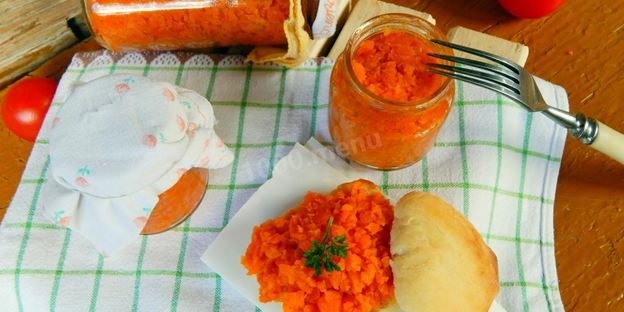 морковная икра на зиму