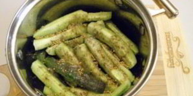 огурчики с горчицей на зиму