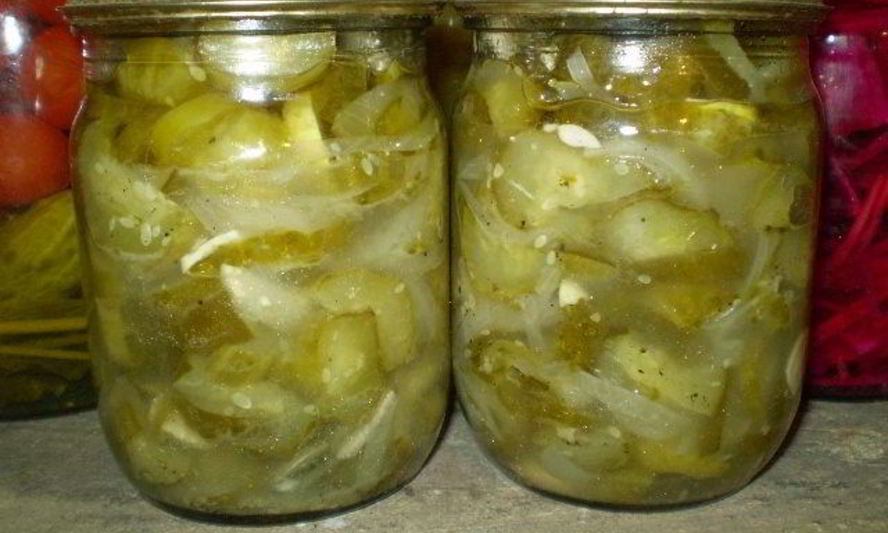 Рецепт огурчиков с луком на зиму
