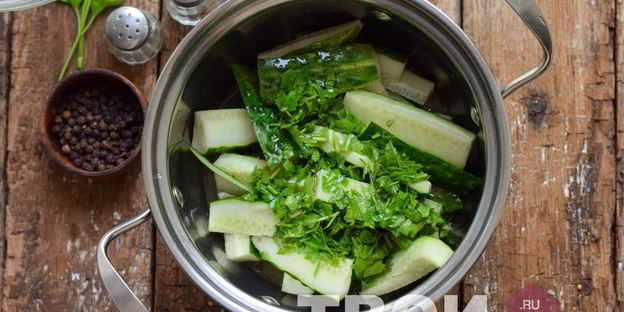 огурцы в горчичной заливке на зиму