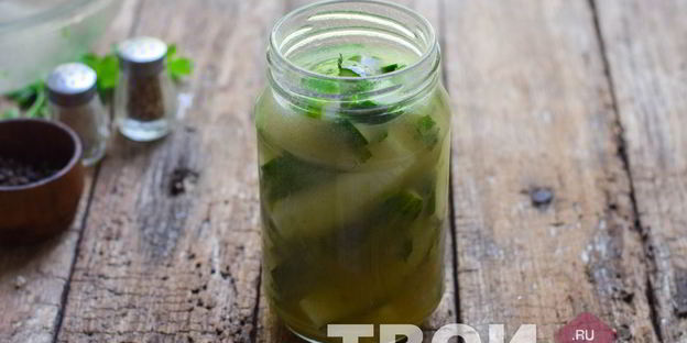 огурцы в горчичной заливке на зиму