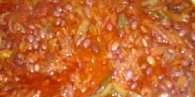 перец с фасолью на зиму