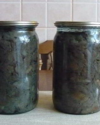 Подберезовики, жареные на зиму