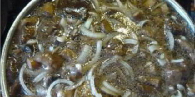 подберезовики, жареные на зиму