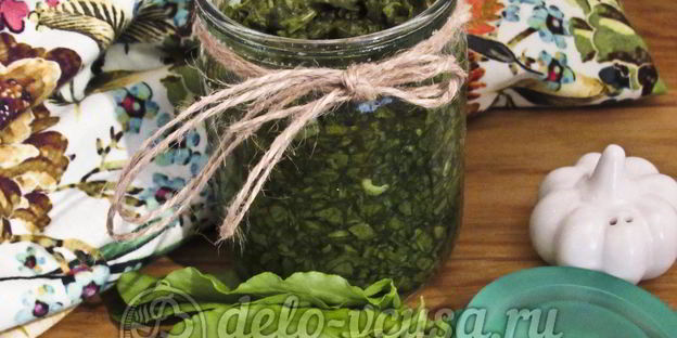 щавель с солью на зиму