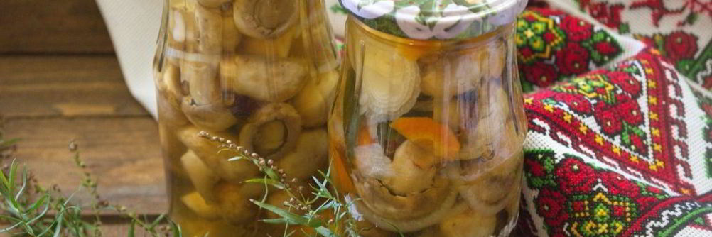 Шампиньоны на зиму