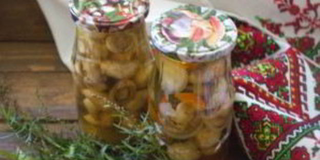 шампиньоны на зиму