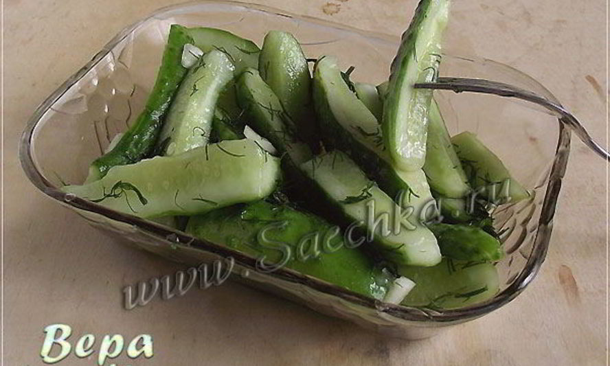 Рецепт быстрых малосольных огурцов