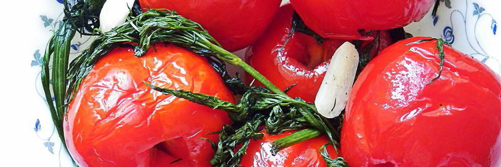 Малосольные помидоры в пакете