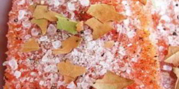 семга малосольная