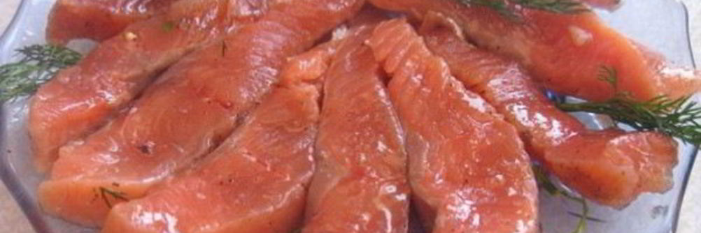 Соленая горбуша