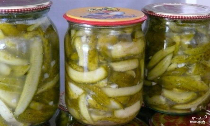 Рецепт соленых огурцов без закатки на зиму