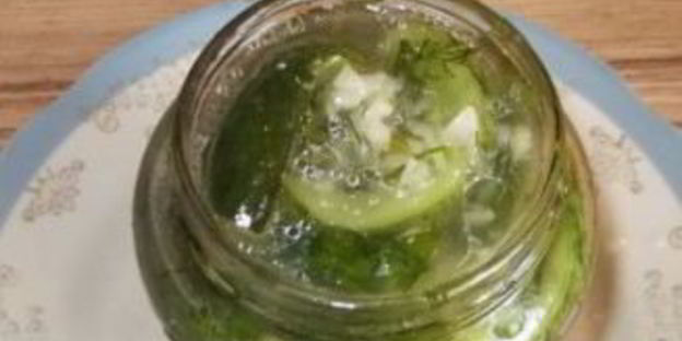 соленые огурцы без закатки на зиму