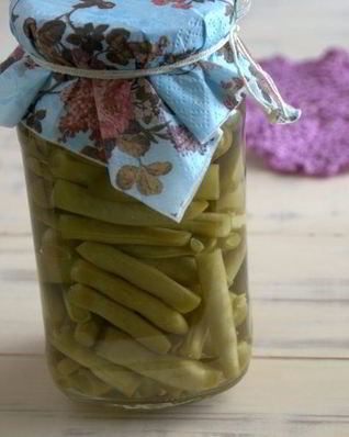 Стручковая фасоль на зиму