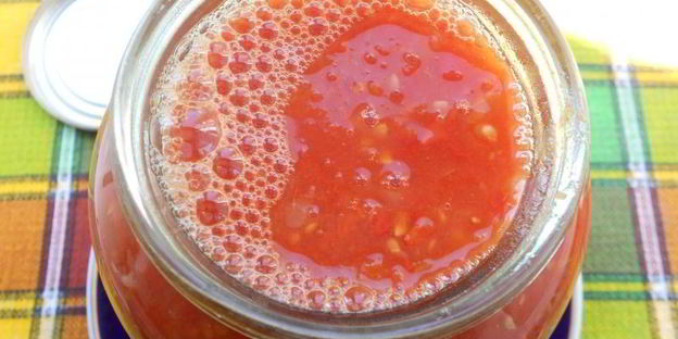 томат со сладким перцем на зиму