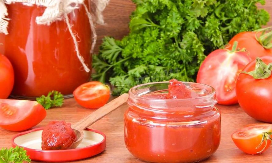 Рецепт томатной пасты с чесноком на зиму