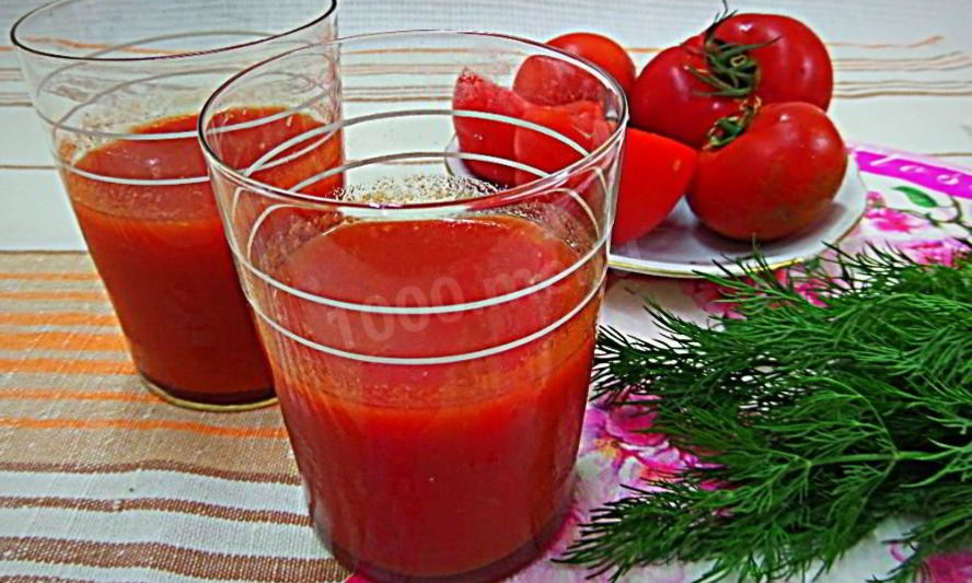 Рецепт томатного сока через соковыжималку на зиму