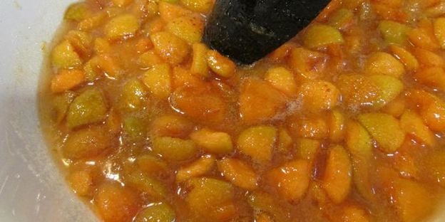 абрикосовый конфитюр с лавандой