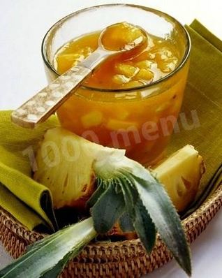 Ананасовое варенье из ананасов