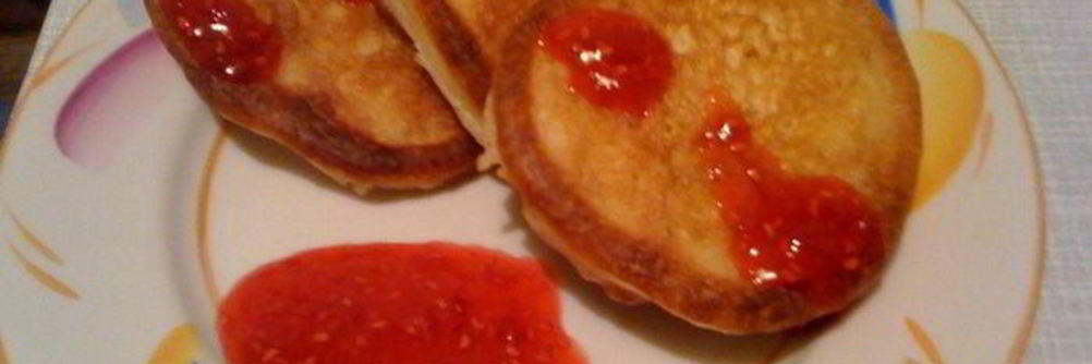 Бабушкины Ладки с малиновым вареньем