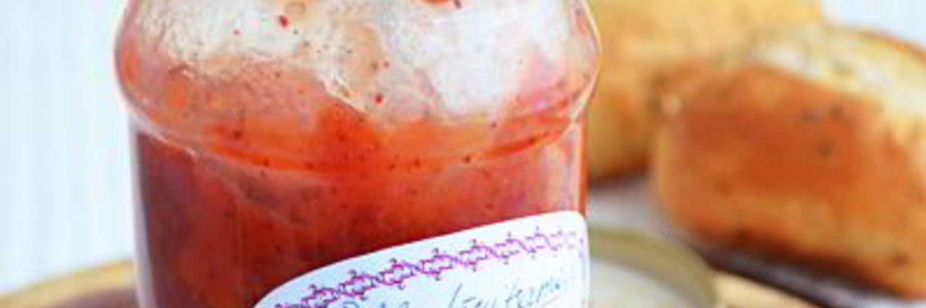 Бруснично-тыквенное варенье к кровяным колбаскам