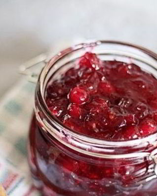 Быстрое варенье из клюквы