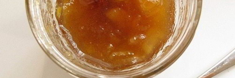 Грушевое варенье с ванилью и корицей