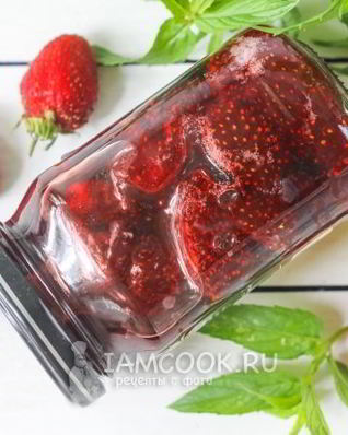 Клубничное варенье с лимоном