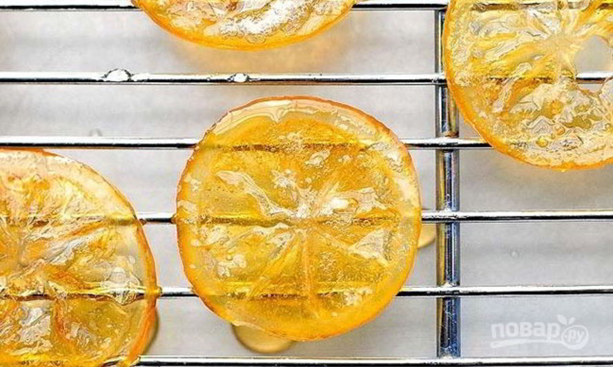 Рецепт лимонных цукатов