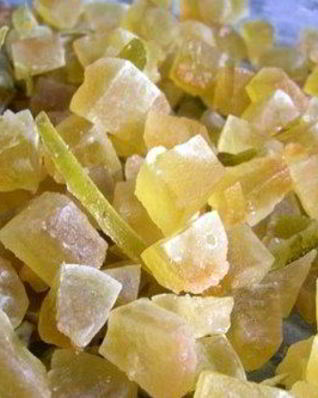 Цукаты из арбузных корок с лаймом