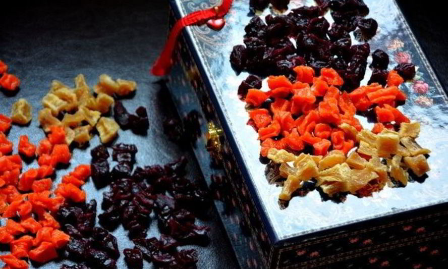 Рецепт цукатов из свеклы, моркови и имбирем