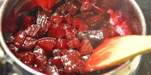 цукаты из свеклы, моркови и имбирем