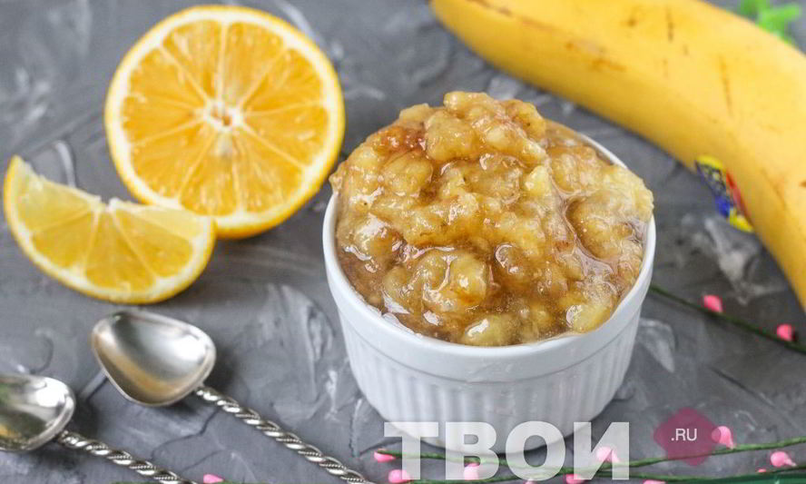 Рецепт варенья из бананов