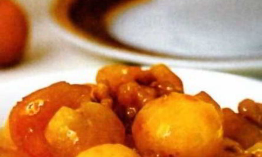 Рецепт варенья из черешни с орехами