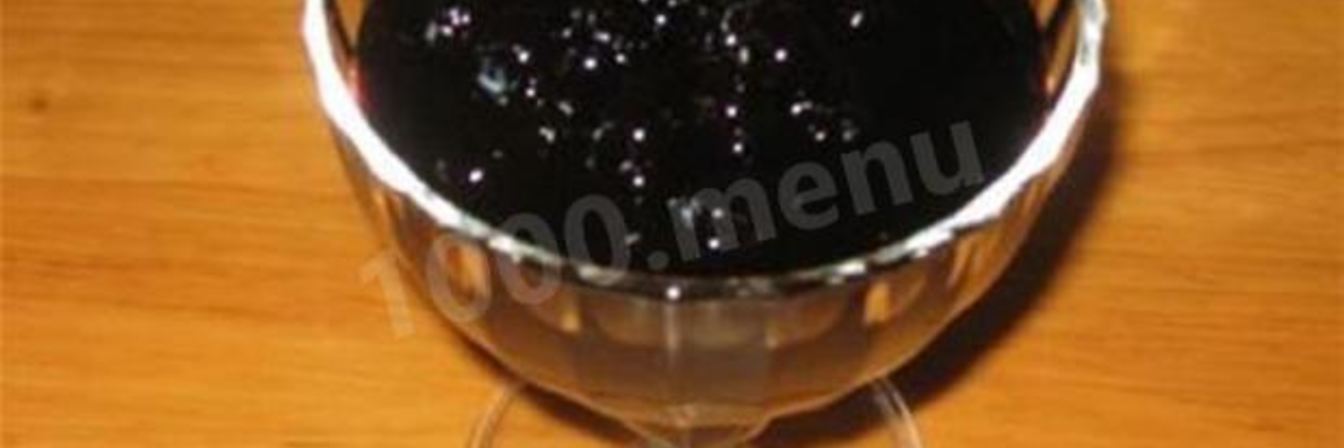 Варенье из черноплодной рябины черноплодки