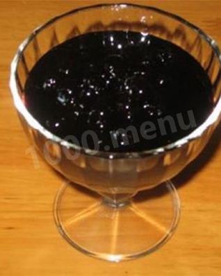 Варенье из черноплодной рябины черноплодки