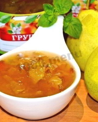 Варенье из груш и яблок в мультиварке