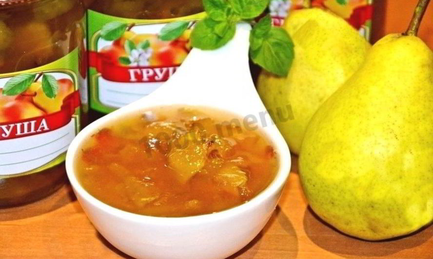 Рецепт варенья из груш и яблок в мультиварке