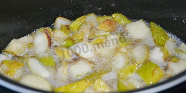 варенье из груш и яблок в мультиварке